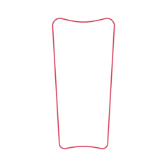 Objects Wall Mirrors Fa 33 Wall Mirror Large Outline Icon Svg Set, Free Vectors File